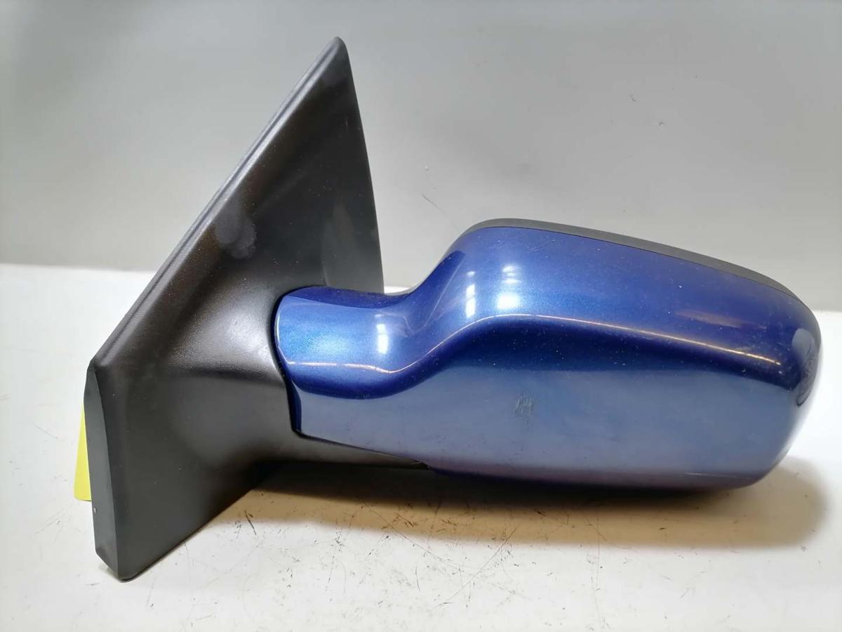 Renault Clio 3 original Außenspiegel links NV432 Monaco Blau elektrisch BJ05